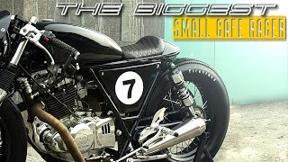 Cafe Racer SUZUKI GN250 by Solace Motorcycle [upl. by Mllly]