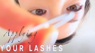 ASMR 👁EYE SALON Lash Extensions Roleplay [upl. by Jackie]