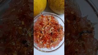 Pomelo chaat  recipe [upl. by Lathrope]