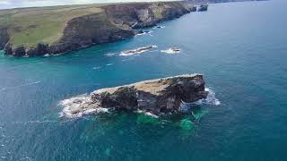 Portreath Cornwall from a drone [upl. by Viking]