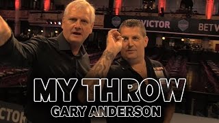 How To Play Darts  My Throw With World Champion Gary Anderson [upl. by Niotna]