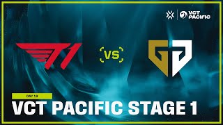 T1 vs GEN  VCT Pacific Stage 1 Day 19 Lower Bracket Final [upl. by Allan]