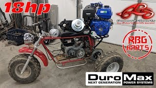 Mini Trike 440cc Engine Upgrade [upl. by Rogerg]