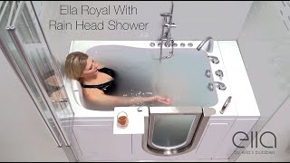 Ellas Bubbles The Royal WalkIn Tub [upl. by Barthelemy]