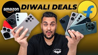 Best PHONE Deals FOR YOU  Amazon and Flipkart DIWALI SALE [upl. by Anrev313]