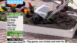 EARTHWISE 85Amp Electric Mini Tiller [upl. by Boniface462]