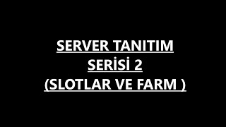 STEAM KO ZİON ZEBBANİ SERVER TANITIMI 2 SLOTLAR VE FARM [upl. by Nahtanod]