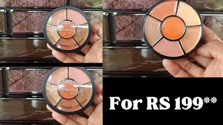 Insight pro concealer palette For ₹199  ultimate REVIEW reviewinsight [upl. by Hseyaj]