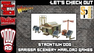 Strontium Dog  Sarissa Scenery  Warlord Games  2000AD [upl. by Ailegave]