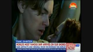 2017 titanic exhibition sydney nine news coverage [upl. by Nedmac]