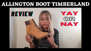 ALLINGTON 6 INCH LACEUP BOOT TIMBERLAND REVIEW [upl. by Zenas]