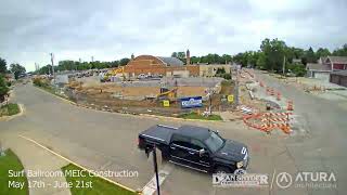 Surf Ballroom MEIC Construction Timelapse 517  621 [upl. by Deacon]