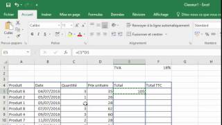 Utiliser le contenu des cellules dans les calculs Excel [upl. by Aneerb]