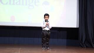 Welcome Speech by Euro Junior Kid  Eurokids Wadgaon Sheris Annual Day [upl. by Anedal]