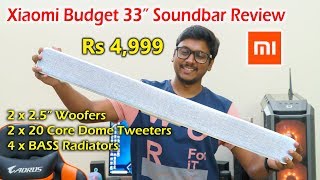 Mi Soundbar Unboxing amp Review India for only Rs 4999 [upl. by Nidorf234]