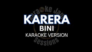 Karera HD Karaoke Version by BINI [upl. by Erik]