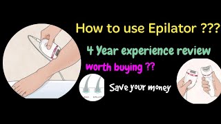 Epilator hair removal skincare gadget  life changer Gadget  Every girl must have [upl. by Auqinahs]