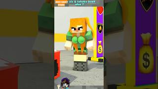 Parah Labubu amp Cis Cis Cis Buat Alex Marah  Short video minecraftshorts funnyvideos challenge [upl. by Berthe347]