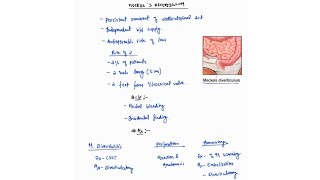 MECKELS DIVERTICULUM NOTES ONE PAGE NOTES  SMALL INTESTINE  SURGERY  4TH PROFF  MBBS [upl. by Rozina]