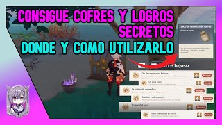 CONSIGUE ESTOS COFRES Y LOGROS SECRETOS EN INAZUMA  Genshin Impact Gameplay Español [upl. by Avihs]