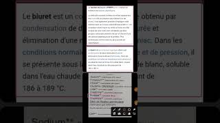 biochimie sanguine Protides colorimétrie biuret liaisons protéines  polypeptides et oligopeptide [upl. by Nert]