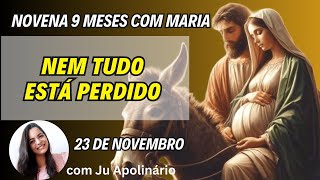 NOVENA  9 MESES COM MARIA 23 DE NOVEMBRO Ju Apolinário novena novemesescommaria 9mesescommaria [upl. by Olonam712]