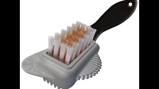 54039 4 way suede brush [upl. by Ghiselin76]