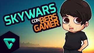 Minecraft Skywars con Bersgamer Minecraft Mini Juegos Gameplay  TGN [upl. by Nylirak]