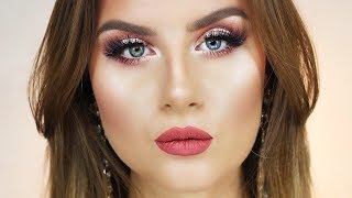 Trucco CAPODANNO🍾 2018 🎊  NYE Glitter Makeup Look [upl. by Bordy]