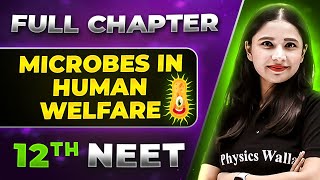 Microbes in Human Welfare FULL CHAPTER  Class 12th Botany  Lakshya NEET [upl. by Ceevah]