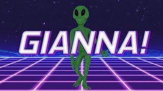 HAPPY BIRTHDAY GIANNA  ALIEN REMIX [upl. by Chubb]