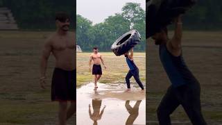 💪देसीवर्कआउट🏋️Full Body Training With Desiworkout youtubeshorts shotsvideo motivation [upl. by Atlas]