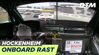 DTM Hockenheim 2019  René Rast Audi RS 5 DTM  RELIVE Onboard Race 2 [upl. by Itoyj399]