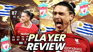 87 CENTURIONS NUNEZ SBC PLAYER REVIEW FC 25 ULTIMATE TEAM [upl. by Afra]