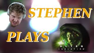 Wafflepwn highlight  Stephen plays Alien Isolation [upl. by Laurentia]