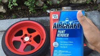 How To Remove Paint Off Your Rims FastEasyEffective [upl. by Evilo]