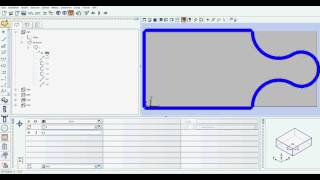 Technikerschule Beckum CNCProgramm Käsebrett  Variantenprogrammierung mit Woodwop 6 [upl. by Blaine]