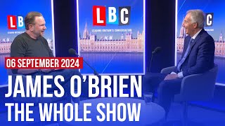 Tony Blair on the programme  James OBrien  The Whole Show [upl. by Ahsyas298]