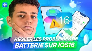 Comment réparer les problèmes de batterie dun iPhone ou iPad sur iOS 16 [upl. by Anaiviv]