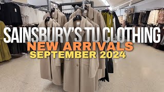 Whats New in Sainsburys TU Clothing  New Arrivals  September 2024 4K [upl. by Egedan]