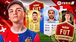 FIFA 18 FUT CHAMPIONS MIT SCHWEIZ 🇨🇭🇨🇭🔥 [upl. by Melonie]