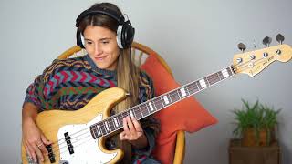 Kinga Głyk  It Gets Funkier IV  Vulfpeck  bass cover [upl. by Fairlie]