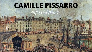 Camille Pissarro Paintings with TITLES 🖼Curated Exhibition 2✽ Famous French Impressionist [upl. by Drabeck]