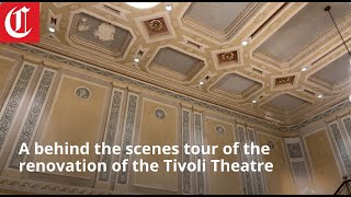 A behind the scenes tour of the renovation of the Tivoli Theatre [upl. by Arrol]