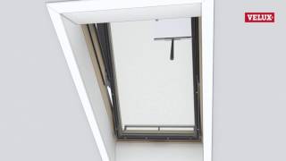 How to clean your VELUX roof window [upl. by Katalin443]