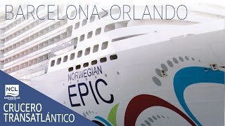 Crucero Transatlántico Norwegian Epic Oct2016 [upl. by Linskey]