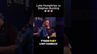 Luke Humphries vs Stephen Bunting 🎯🎯 pdcworldchampionship pdcdarts [upl. by Assilac]