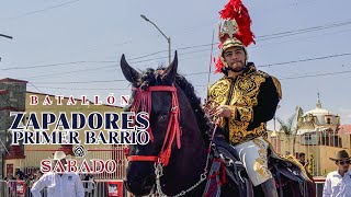 CARNAVAL DE HUEJOTZINGO 2020 ZAPADORES PRIMER BARRIO SÁBADO [upl. by Libbey]