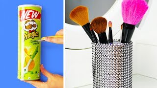 29 HANDY DIY MAKEUP STORAGE IDEAS [upl. by Acinoda93]