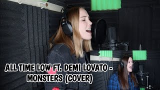 ALL TIME LOW ft DEMI LOVATO  MONSTERS DUET W SISTER [upl. by Lepp]